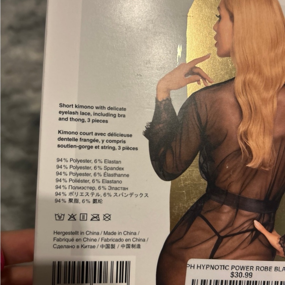Penthouse Lingerie Set Size S-L - Picture 3 of 3
